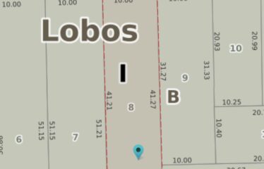 Lote en calle Chacabuco al 658